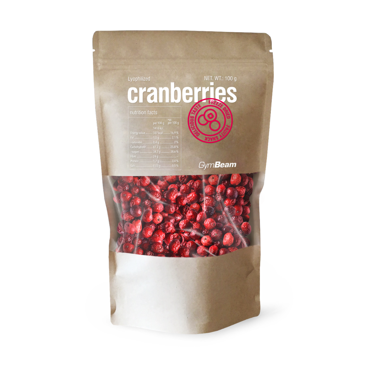 Lyophilized Cranberries - GymBeam