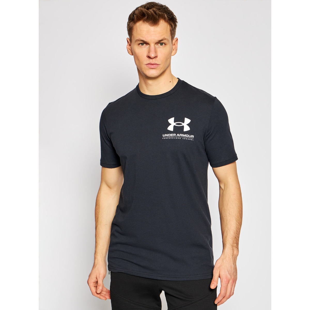 Men‘s Performance Big Logo SS T-Shirt Black - Under Armour