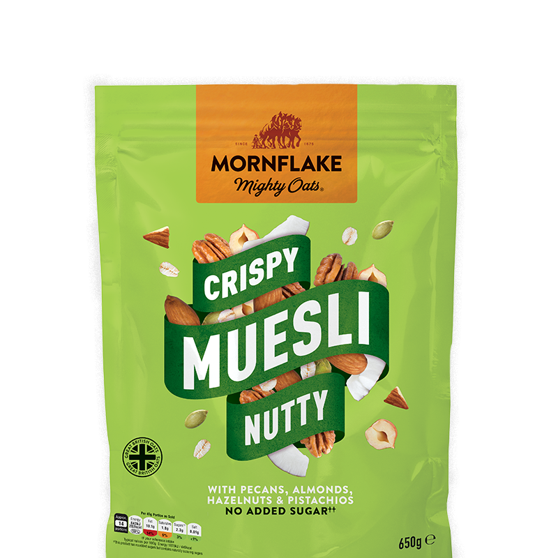 Crunchy Muesli Nutty 650 g - Mornflake