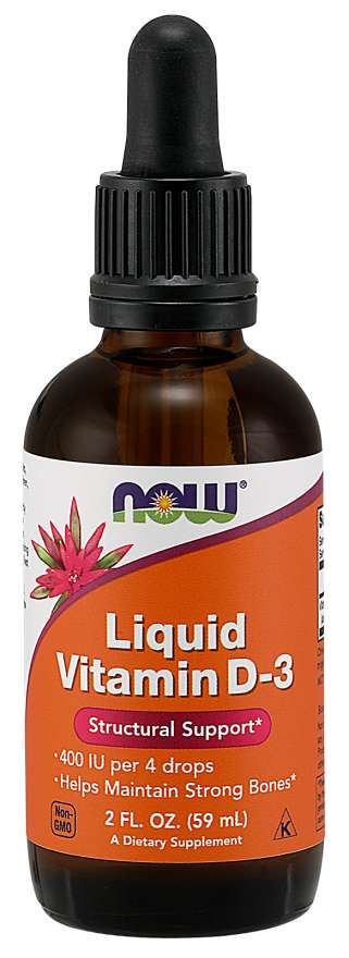 Vitamin D-3 Liquid - Now Foods