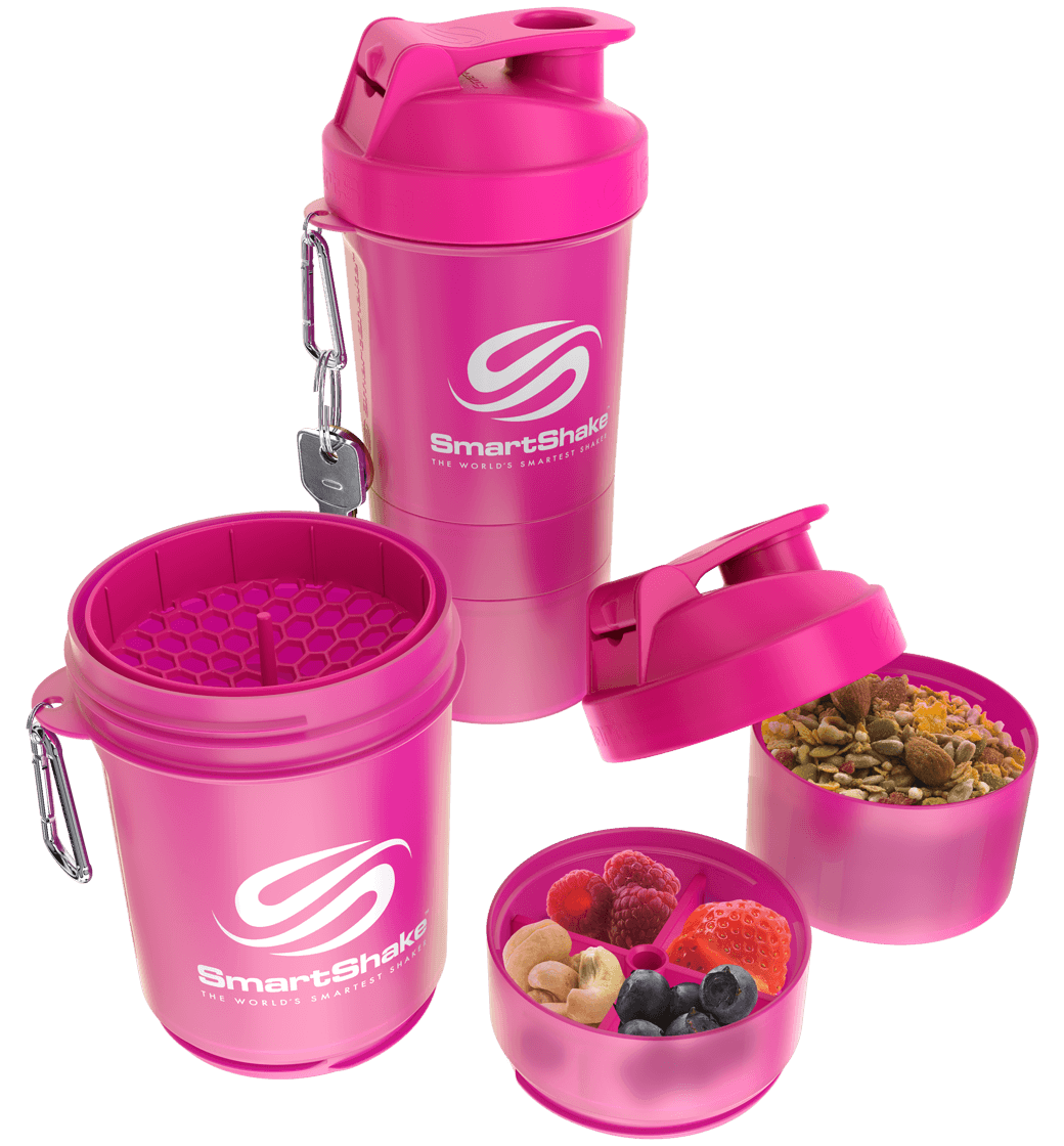 SmartShake Original Multi-component Shaker Pink 600 ml - SmartShake