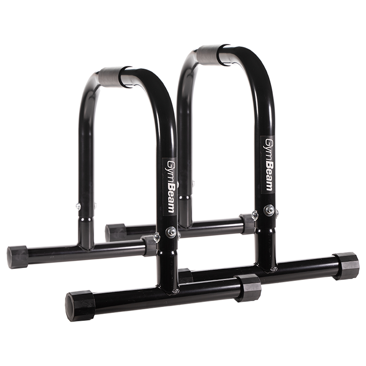 DIP I Parallette Bars Black - GymBeam