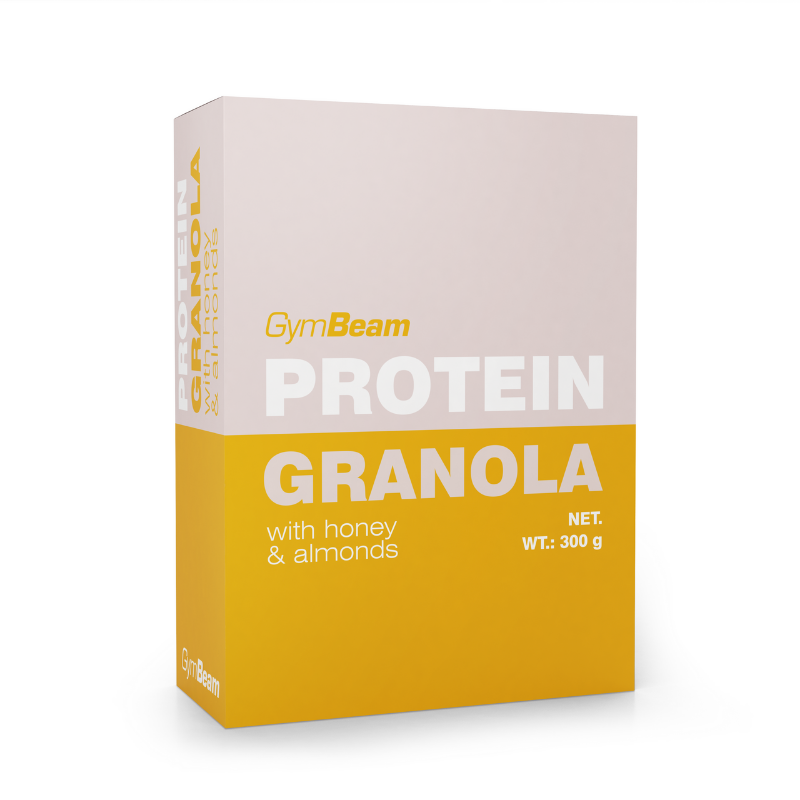 Protein Granola with Honey & Almonds - GymBeam