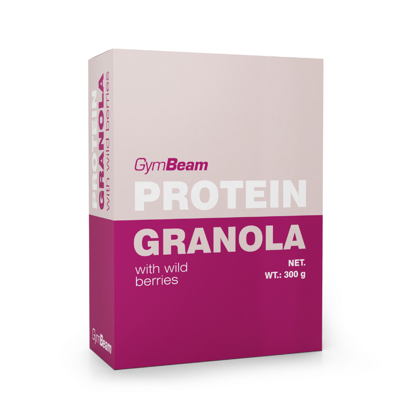 Protein Granola with Wild Berries - GymBeam