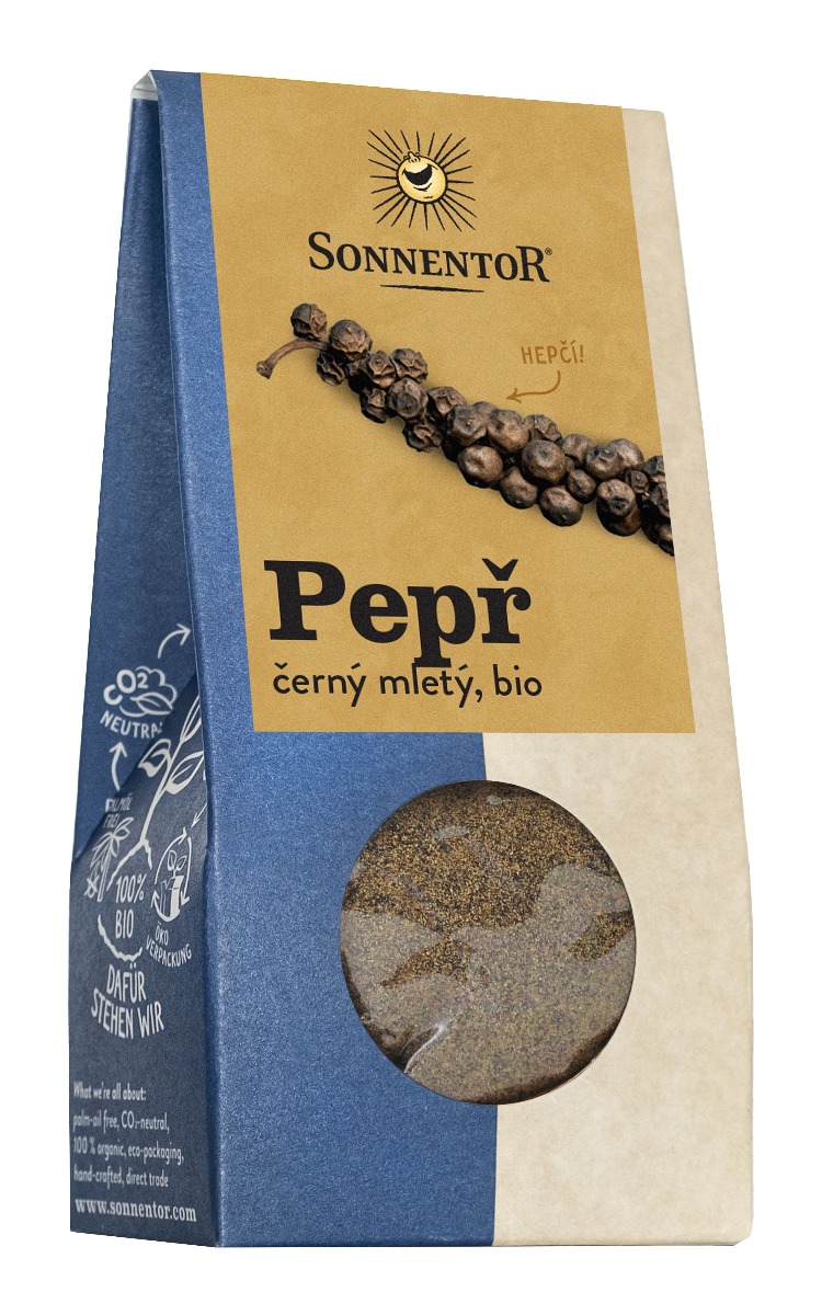 BIO Ground Black Pepper 50 g - Sonnentor