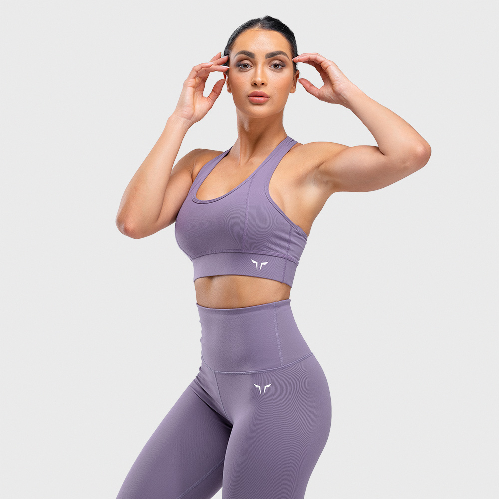 Hera Performance Sports Bra Purple - SQUATWOLF