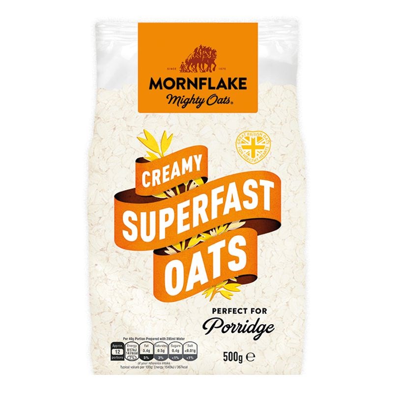 Oat flakes Creamy Superfast Oats 500 g - Mornflake