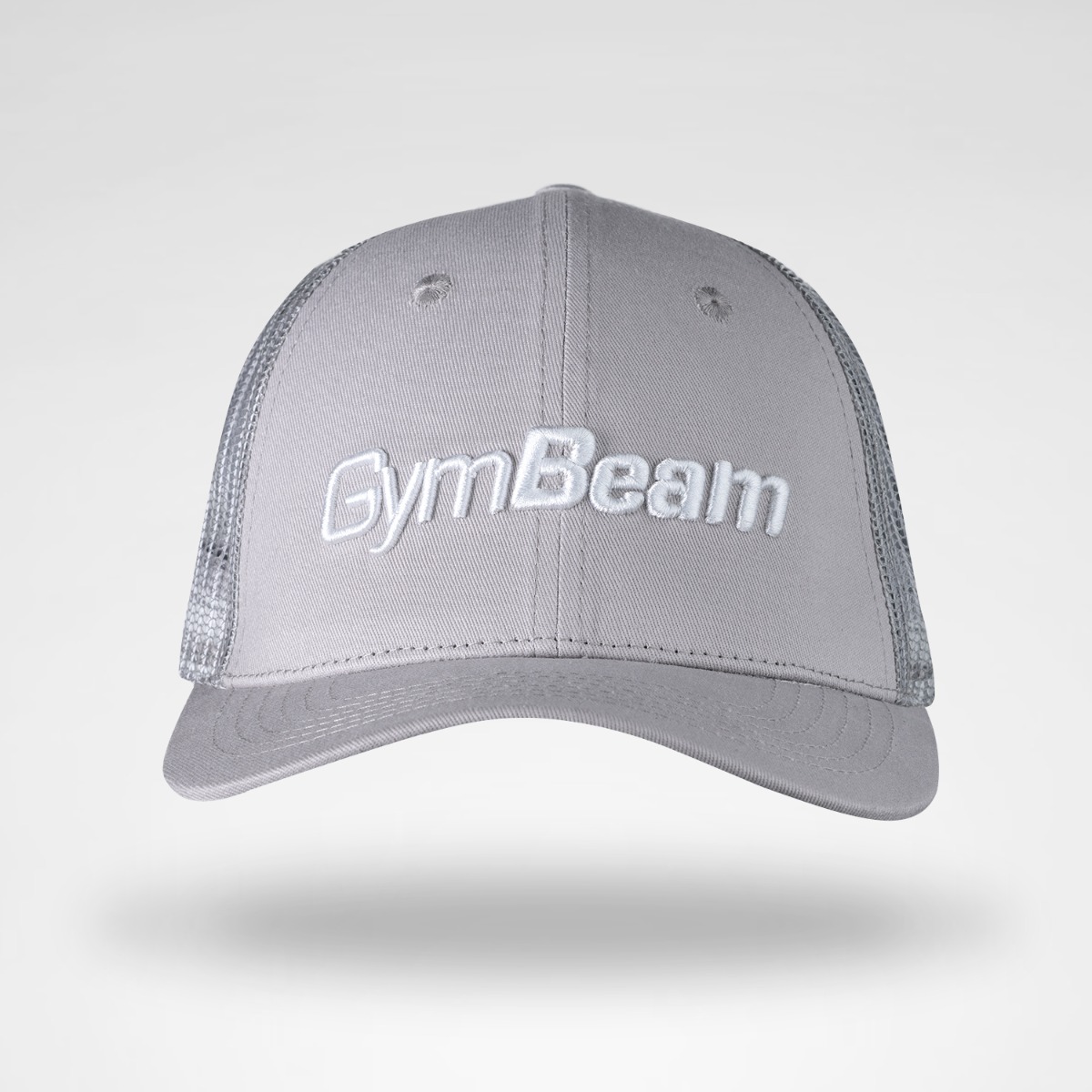 Mesh Panel Cap Grey - GymBeam