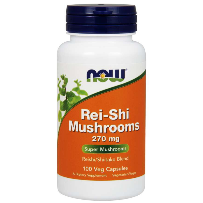 Rei-Shi Mushrooms 270 mg - NOW Foods