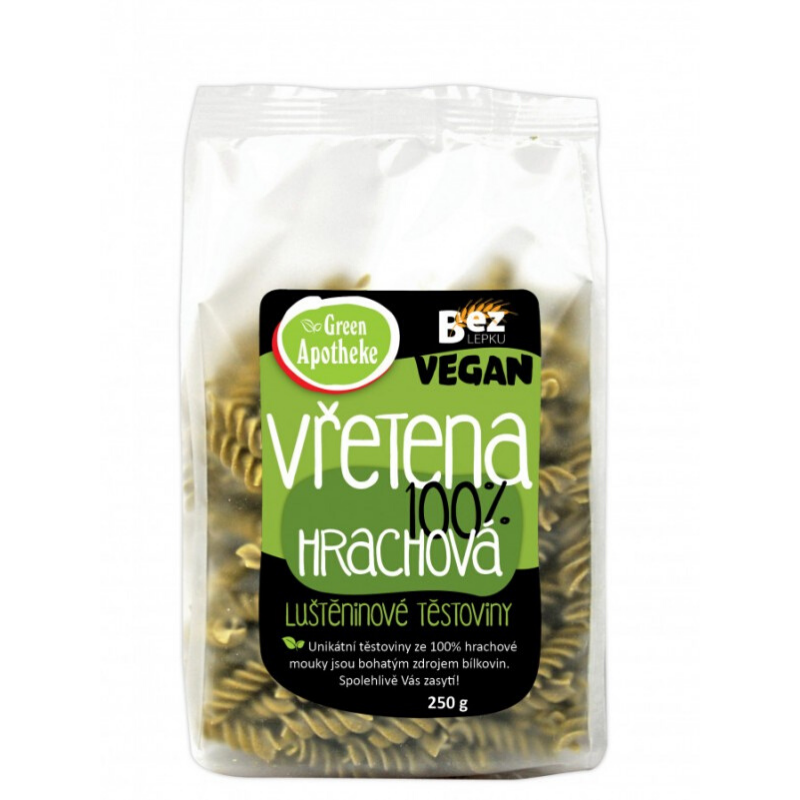 100% Green Pea Fusilli - Green Apotheke