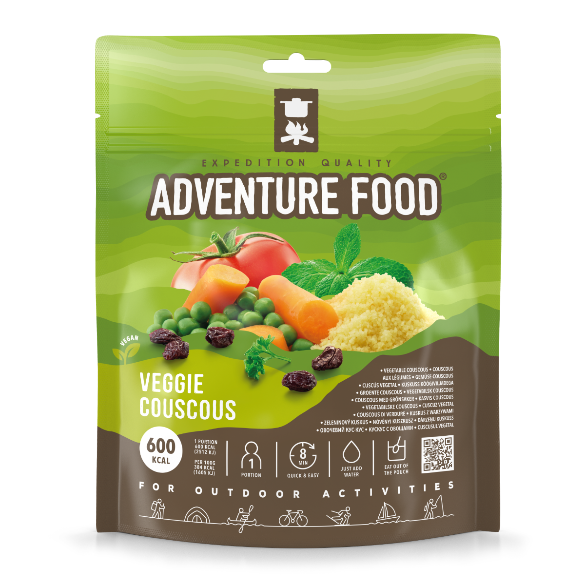 Veggie Couscous - Adventure Food