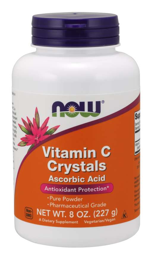 Vitamin C Crystals Powder - NOW Foods