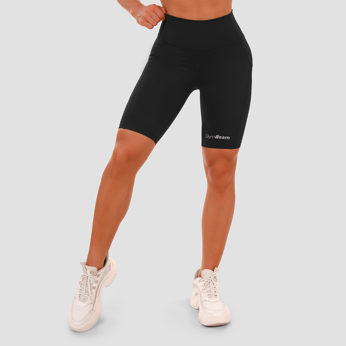 Women‘s Biker Shorts Black - GymBeam