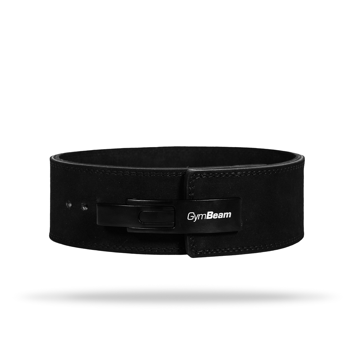 LEVER Weightlifting Belt Black - GymBeam