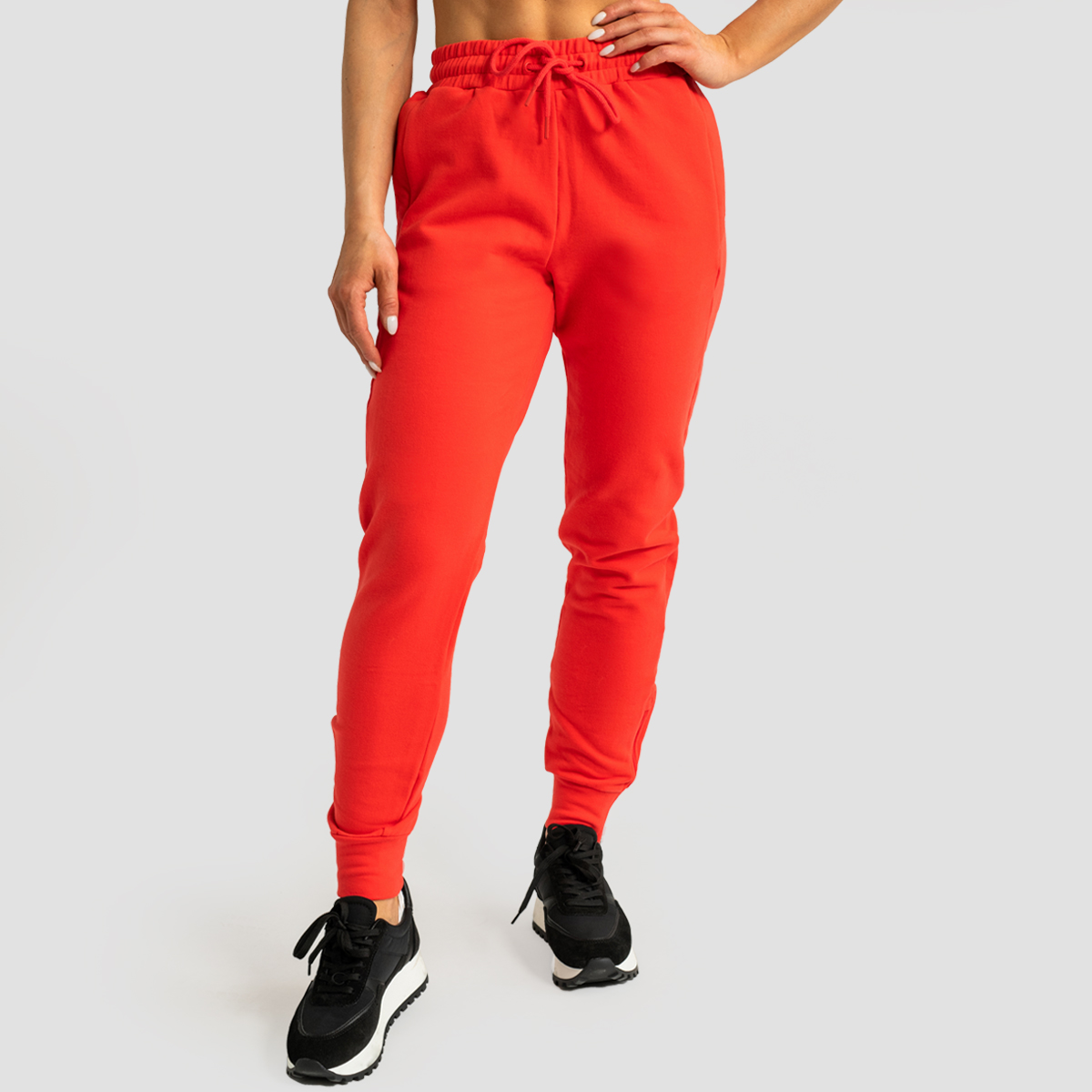 Women‘s Limitless Joggers Hot Red - GymBeam