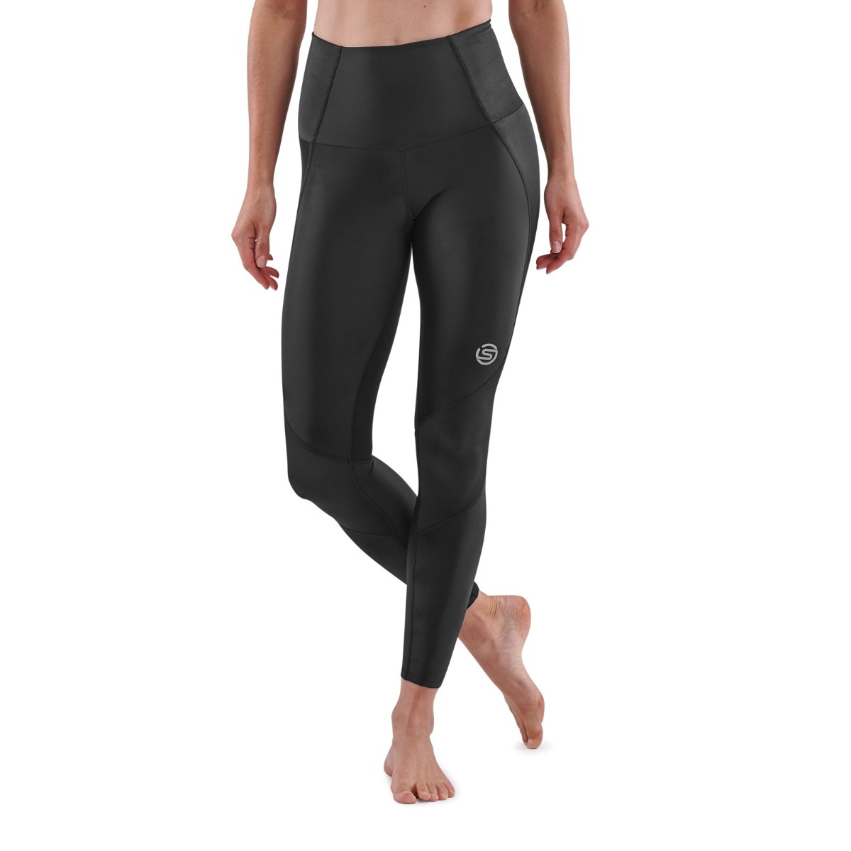 Women’s Series-3 Skyscraper Compression Leggings Black - SKINS