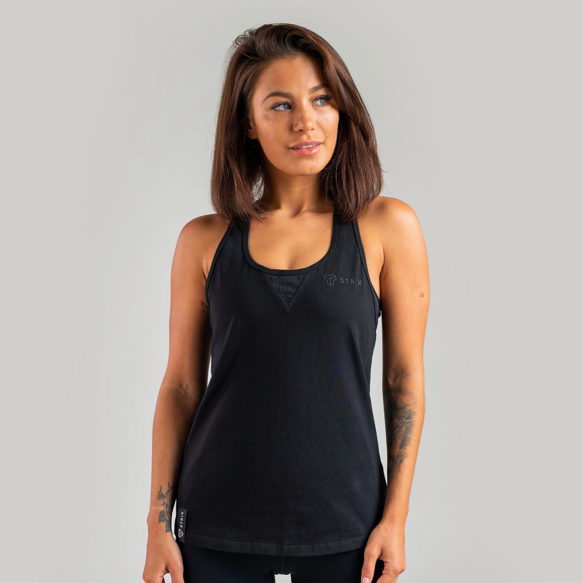 Women‘s Essential Tank Top Black - STRIX