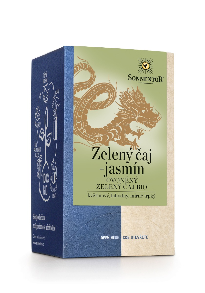 BIO Jasmine Green Tea 18x1,5g - Sonnentor