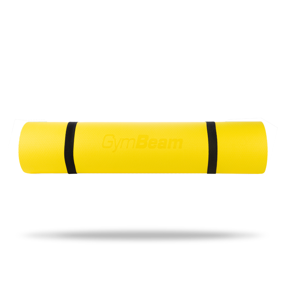 Dual Yoga Mat Grey/Yellow - GymBeam