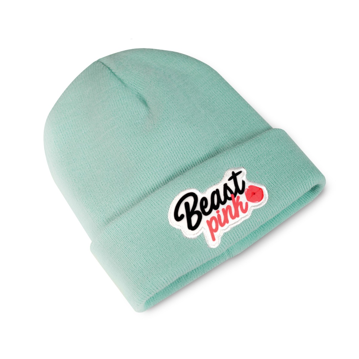 Winter Beanie Mint - BeastPink