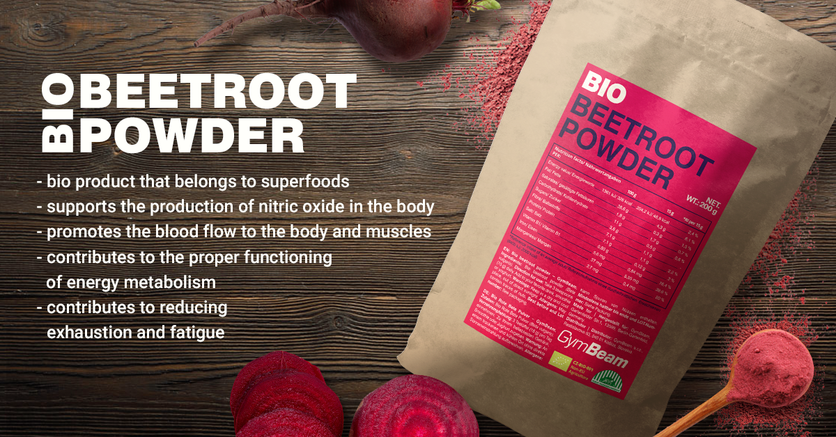 BIO Beetroot Powder - GymBeam