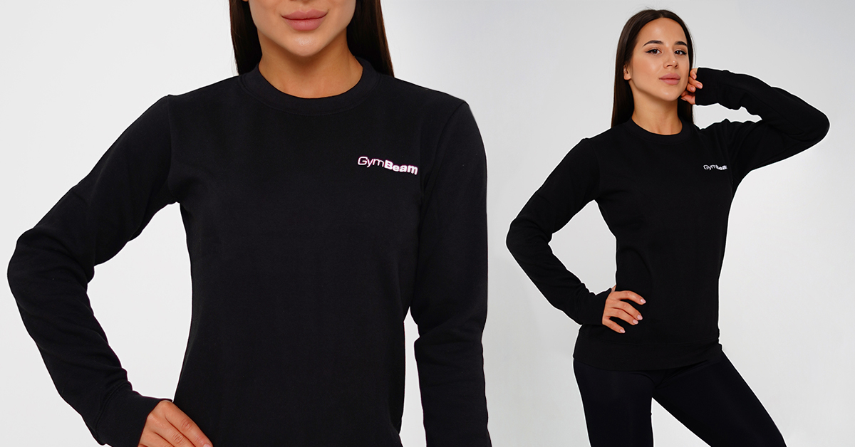  Basic Jumper Black - GymBeam